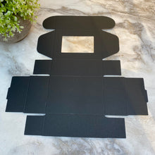 Load image into Gallery viewer, Jewelry Box with Crinkle Paper - Black