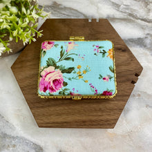Load image into Gallery viewer, Compact Mirror - Blue Floral
