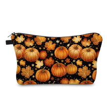 Load image into Gallery viewer, Pouch - Pumpkins & Leaves