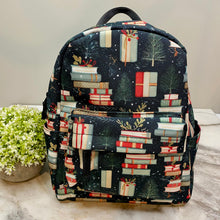 Load image into Gallery viewer, Mini Backpack - Winter Books