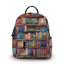 Load image into Gallery viewer, Mini Backpack, Pouch, & Mini Pouch Bundled Set - Book Shelves