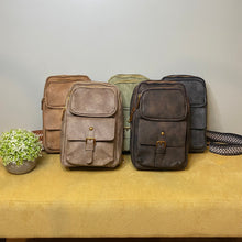 Load image into Gallery viewer, Faux Leather Sling Bag
