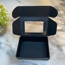 Load image into Gallery viewer, Jewelry Box with Crinkle Paper - Black
