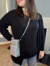 Load image into Gallery viewer, Ivy Crossbody Wallet + Purse - Black