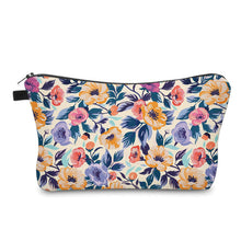 Load image into Gallery viewer, Pouch - Floral Orange Purple