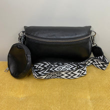 Load image into Gallery viewer, Roni Fanny Sling Crossbody - Textured Faux Leather