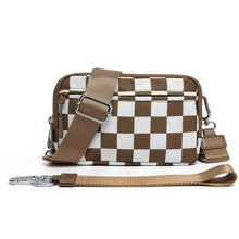 Load image into Gallery viewer, Remi - Nylon Crossbody Checkered - PREORDER