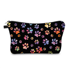 Load image into Gallery viewer, Pouch - Black Rainbow Paw