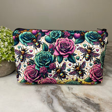 Load image into Gallery viewer, Pouch - Spray Paint Bee Rose