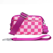 Load image into Gallery viewer, Remi - Nylon Crossbody Checkered - PREORDER