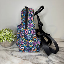 Load image into Gallery viewer, Mini Backpack - Bold Purple Orange Pink Tie Dye