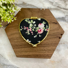Load image into Gallery viewer, Compact Mirror - Black Floral