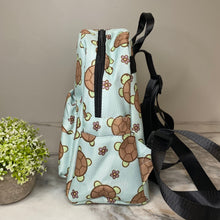 Load image into Gallery viewer, Mini Backpack - Mint Turtle