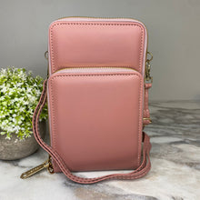 Load image into Gallery viewer, Ivy Crossbody Wallet + Purse - Medium Pink