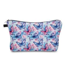 Load image into Gallery viewer, Pouch - Butterfly Pink Blue
