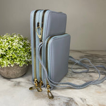 Load image into Gallery viewer, Ivy Crossbody Wallet + Purse - Sky Blue