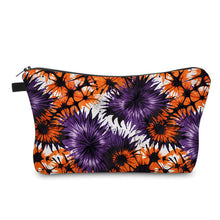 Load image into Gallery viewer, Pouch - Halloween - Orange Purple Bursts