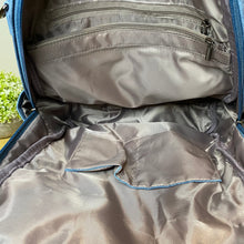 Load image into Gallery viewer, Denim Suede Brooke Backpack + Pouch - PREORDER