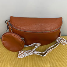 Load image into Gallery viewer, Roni Fanny Sling Crossbody - Textured Faux Leather