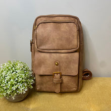 Load image into Gallery viewer, Faux Leather Sling Bag