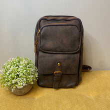Load image into Gallery viewer, Faux Leather Sling Bag