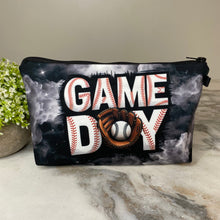 Load image into Gallery viewer, Pouch - Baseball, Game Day Grey