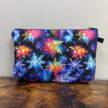 Load image into Gallery viewer, Pouch - Christmas Bright Rainbow Snowflake