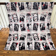 Load image into Gallery viewer, Blanket - Blood Splatter Tarot Card