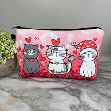 Load image into Gallery viewer, Pouch - Heart Cats