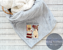Load image into Gallery viewer, Harry Potter House Floral Blanket