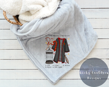 Load image into Gallery viewer, Harry Potter House Chart Blanket