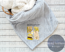 Load image into Gallery viewer, Harry Potter House Floral Blanket