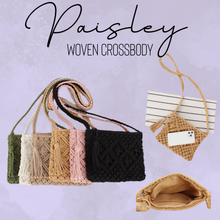 Load image into Gallery viewer, Paisley - Woven Crossbody