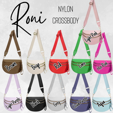 Load image into Gallery viewer, Roni - Solids - Nylon Crossbody - PREORDER 8/6-8/9