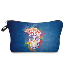 Load image into Gallery viewer, Pouch - Halloween - Paisley Skull