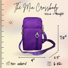 Load image into Gallery viewer, Mia Crossbody Nylon Wallet