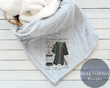 Load image into Gallery viewer, Harry Potter House Chart Blanket