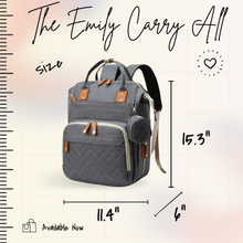 Load image into Gallery viewer, Emily Travel Bag - Quilted Solids - PREORDER