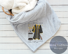 Load image into Gallery viewer, Harry Potter House Chart Blanket