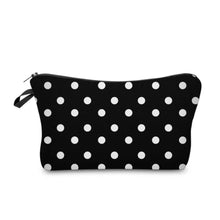Load image into Gallery viewer, Pouch - Polkadot Black & White