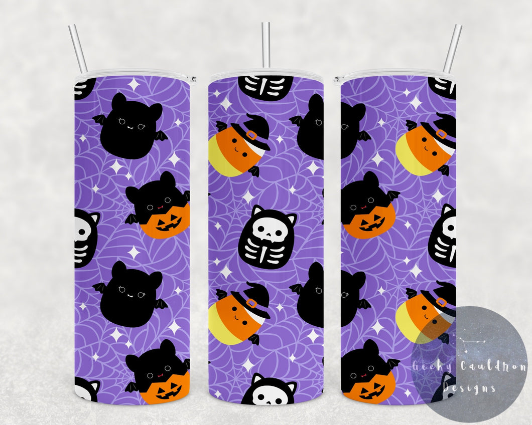Squishmallow Halloween Spooky Squad 20oz Insulated Tumbler