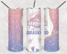 Load image into Gallery viewer, Mama Jurassic 20oz Insulated Tumbler