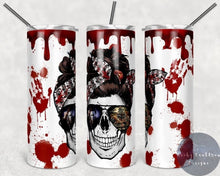 Load image into Gallery viewer, Michael Myers Skull 20oz Insulated Tumbler