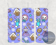 Load image into Gallery viewer, Kawaii | Spooky | Emo | Pastel Goth| Christmas 20oz Insulated Tumbler