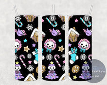 Load image into Gallery viewer, Kawaii | Spooky | Emo | Pastel Goth| Christmas 20oz Insulated Tumbler