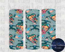 Load image into Gallery viewer, Howl Castle Calcifer Kakashi 20oz Insulated Tumbler