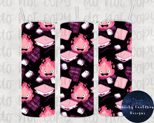 Load image into Gallery viewer, Howl Castle Calcifer S'mores 20oz Insulated Tumbler