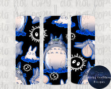 Load image into Gallery viewer, My Neighbor Totoro Oh Chuu Chibi 20oz Insulated Tumbler