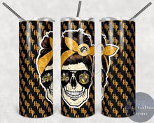 Load image into Gallery viewer, Harry Potter House Skull 20oz Insulated Tumbler

