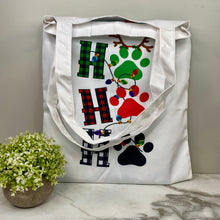 Load image into Gallery viewer, Tote Bag - Christmas - #27 - Ho Ho Ho Paw
